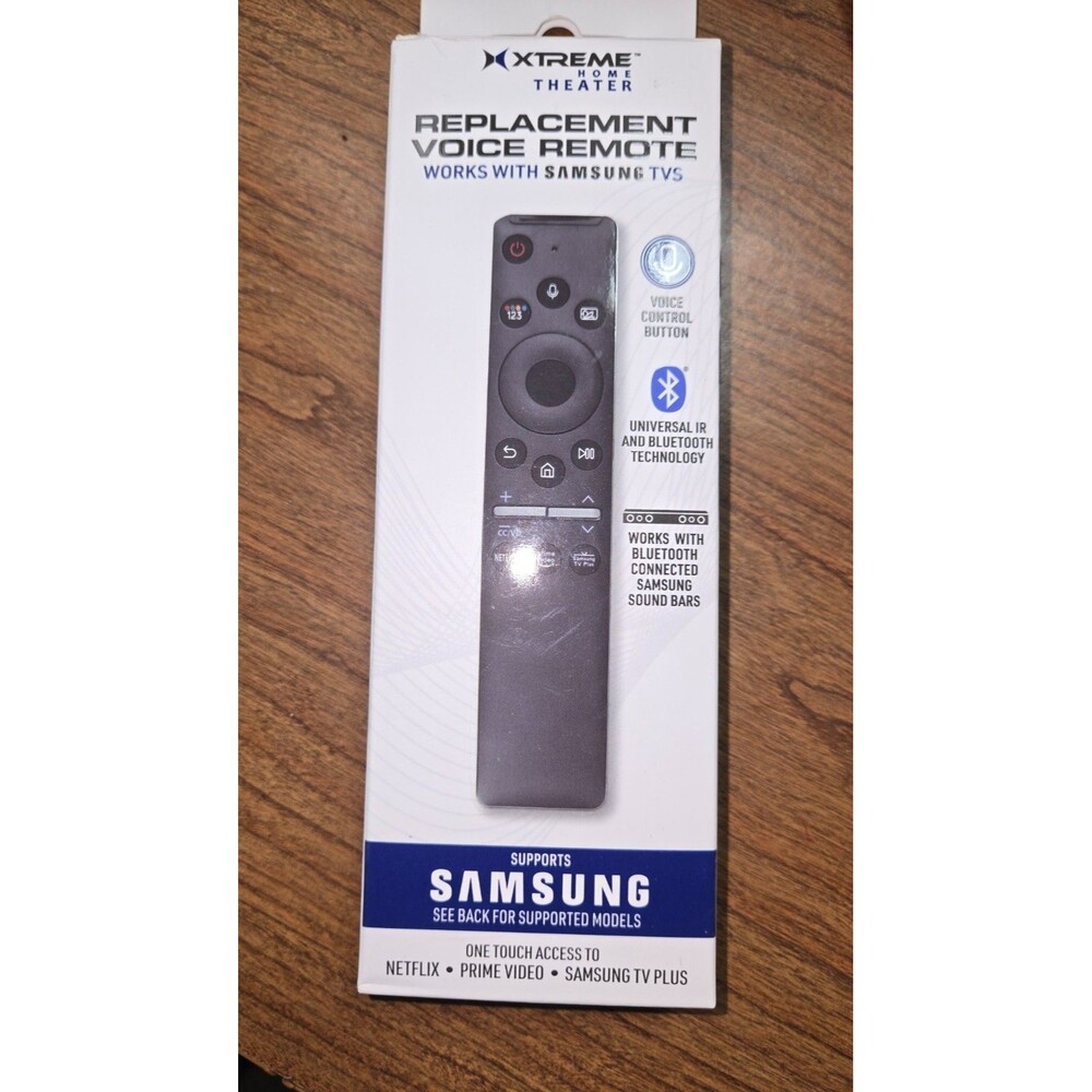 Xtreme Home Theater Replacement Bluetooth Voice Remote Samsung TVs Soundbar